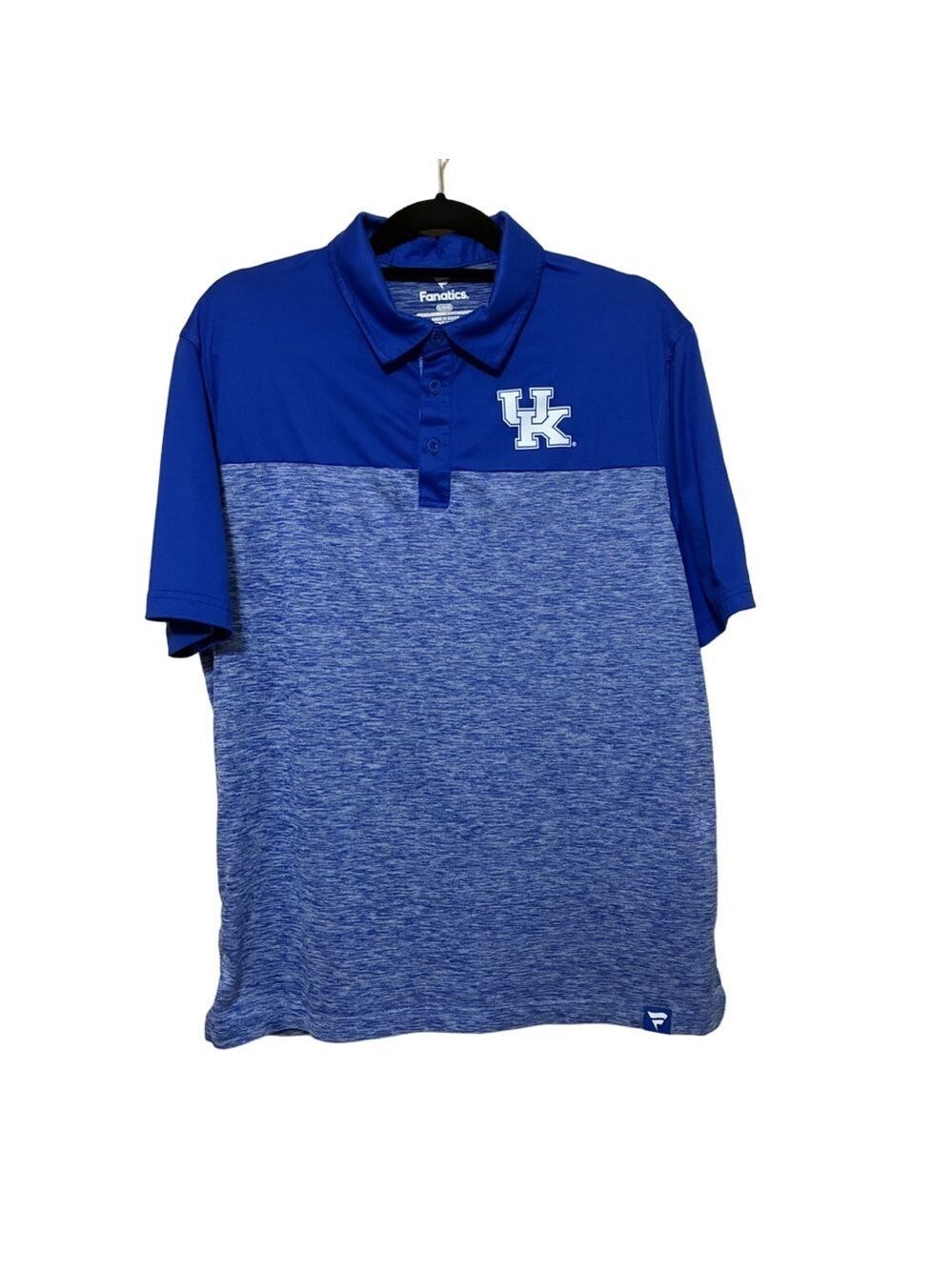 University Of Kentucky Wildcats Polo Men’s L Blue Short Sleeve NCAA